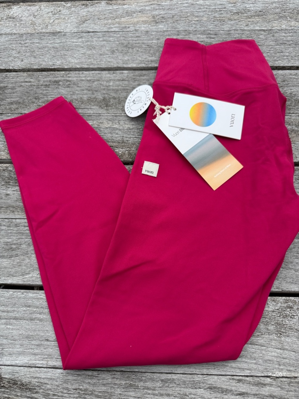 Vuori AllTheFeels Legging – Executive Pink Women's Medium NWT